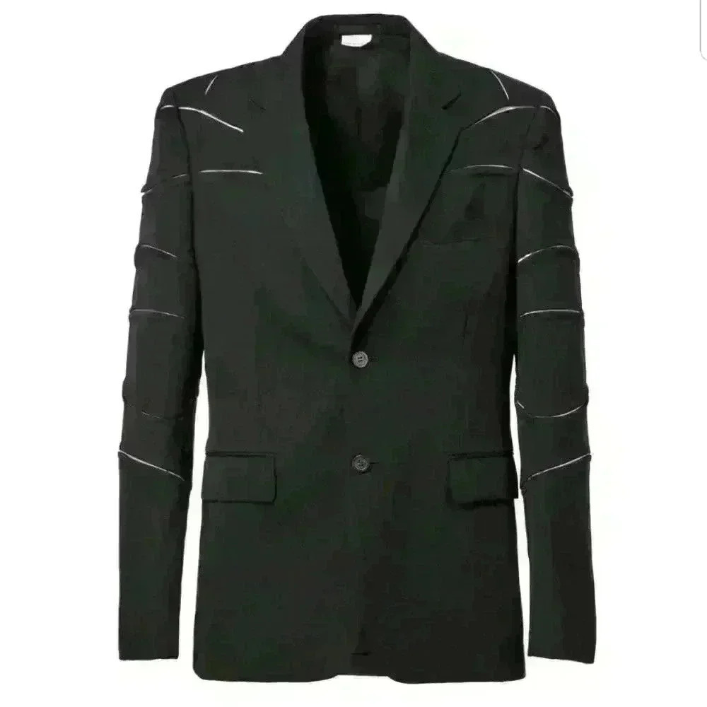 Comme Des Garçons Homme Plus Men's 100% Wool Cut O